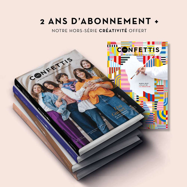 ABONNEMENT 2 ans + le Hors-Série CRÉATIVITÉ