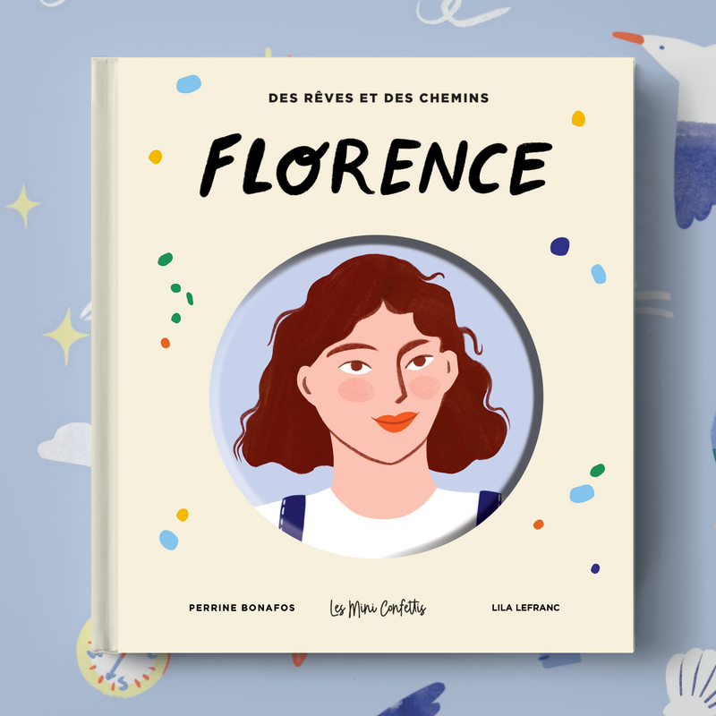 couverture du livre pour enfant Florence les mini Confettis