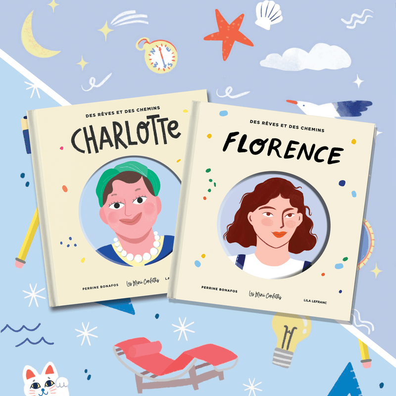 Les Confettis Livres CHARLOTTE Les Mini Confettis - Duo FLORENCE