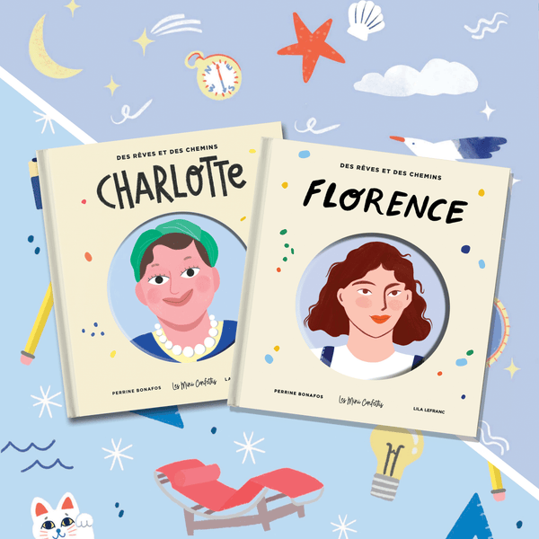 Les Confettis Livres FLORENCE Les Mini Confettis - Duo CHARLOTTE