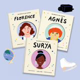 Les Confettis Livres TRIO - Agnès + Florence + Surya