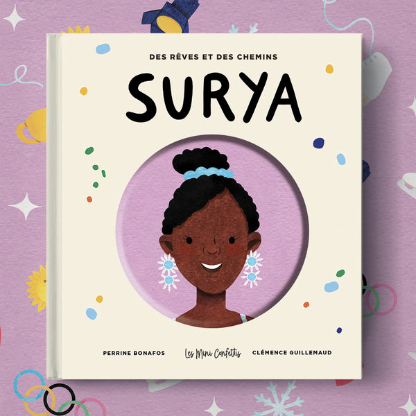 couverture livre enfant Surya - collection les Mini Confettis